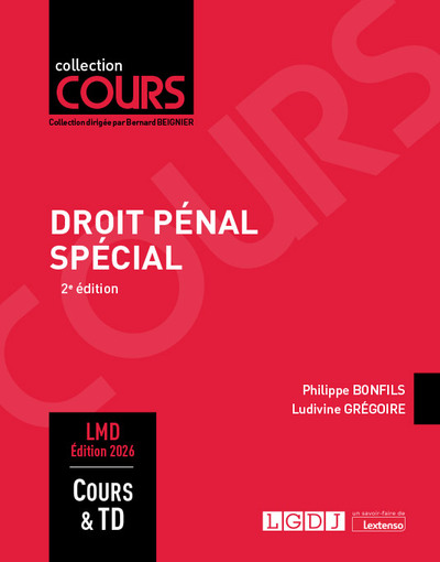 Droit pénal spécial - Cours & TD