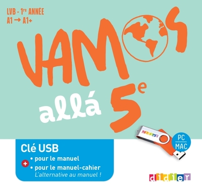 Vamos Allá - Espagnol 5e ed. 2026 - Clé USB