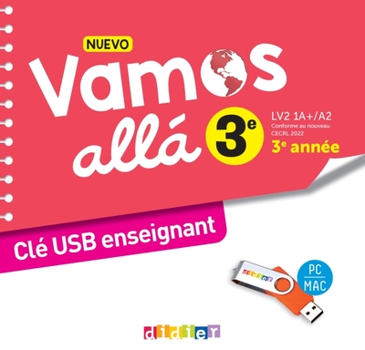 NUEVO Vamos allá 3e - Ed. 2024 - CLE USB