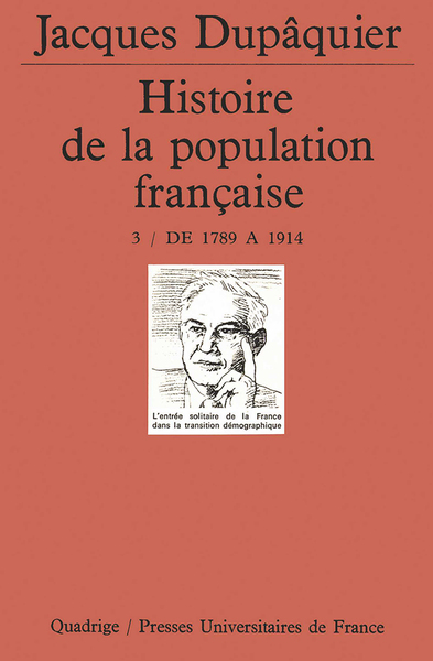 Histoire de la population française. Tome 3