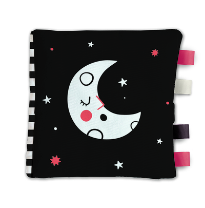 Petite lune - Mon tout-doux en noir et blanc