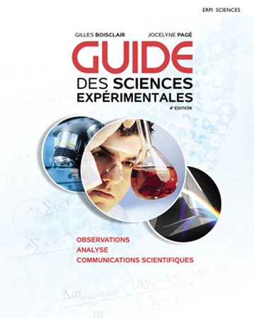 Guide des sciences expérimentales - 4e édition - Manuel + version numérique 2 ans