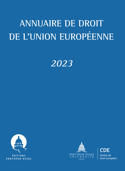 Annuaire de droit de l'Union européenne 2023