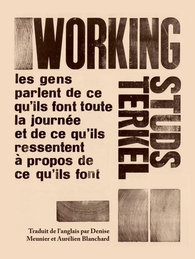Working - Histoires orales du travail aux États-Unis