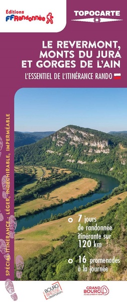 Le Revermont, monts du Jura et gorges de l'Ain - réf T011