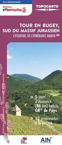Tour en Bugey, sud du massif jurassien - Réf. T012