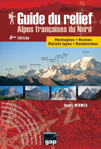 Guide du relief Alpes françaises du Nord - 4ed