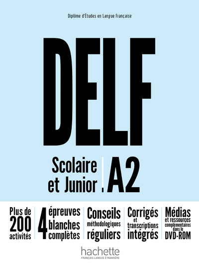 DELF A2 Scolaire et Junior  NE + DVD - Grèce