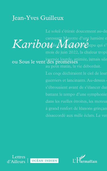 Karibou Maoré - ou Sous le vent des promesses
