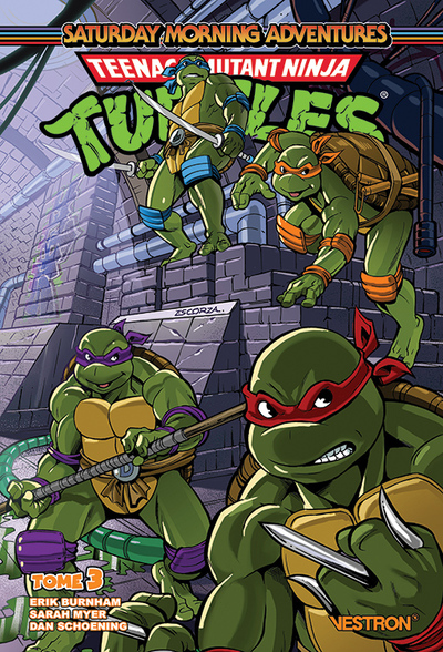 Shell Shock - Teenage Mutant Ninja Turtles Saturday Morning Adventures - Tortues Ninja : Les Nouvelles Aventures - Tome 03