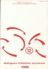 Dialogues d'histoire ancienne - 1986
