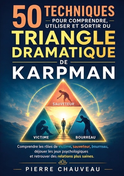 50 techniques pour comprendre, utiliser et sortir du triangle dramatique de Karpman - Comprendre les rôles de victime, sauveteur, bourreau, déjouer les jeux psychologiques et retrouver des relations plus saines.