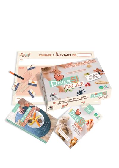 Diversi'facile - Un coffret pour faciliter la diversification alimentaire
