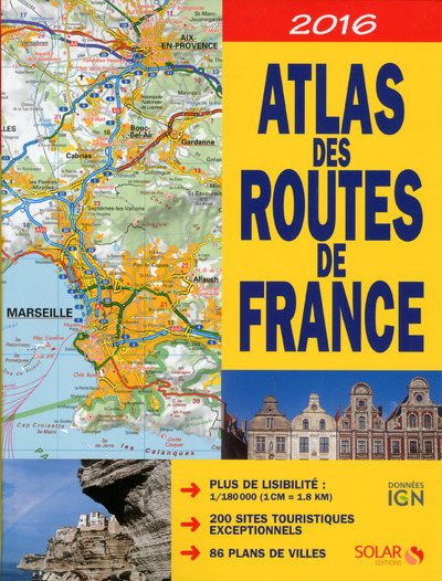 Atlas des routes de France 2016 - 2017