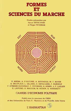 Formes et sciences du marché - [colloque, Paris, 31 janvier et 1er février 1991]
