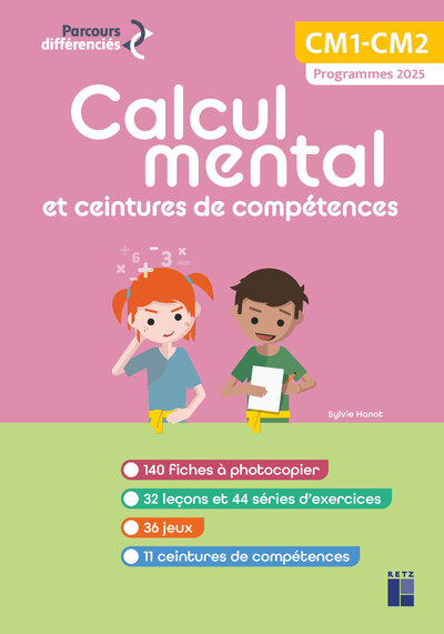 Calcul mental et ceintures de compétences CM programmes + ressources numériques