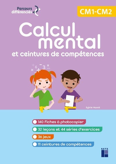 Calcul mental et ceintures de compétences CM + ressources numériques