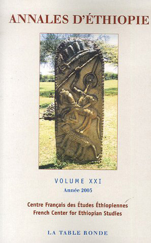 Annales d'Éthiopie - Volume XXI