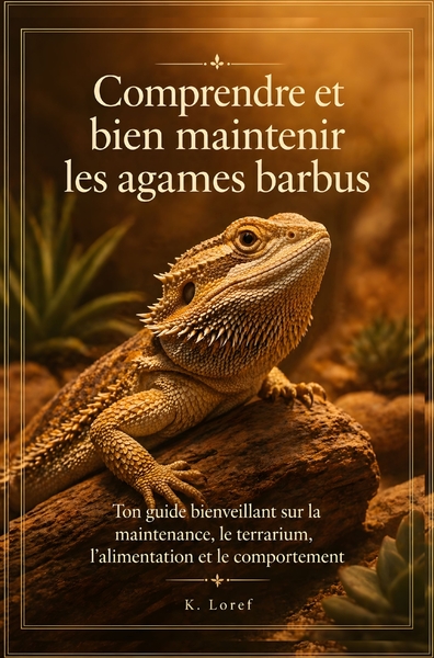 Comprendre et bien maintenir les agames barbus - Ton guide bienveillant sur la maintenance, le terrarium, l'alimentation et le comportement