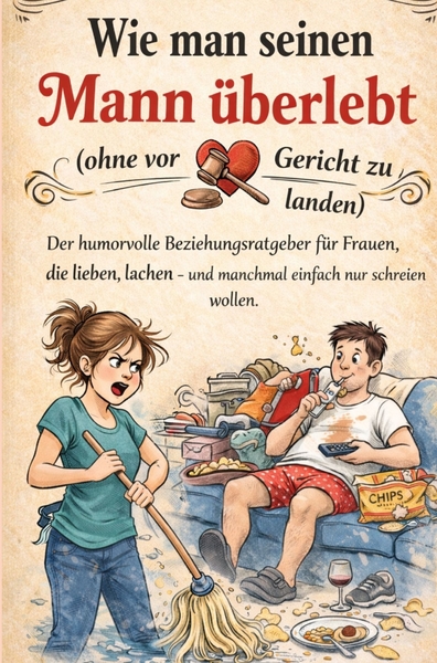 Wie man seinen Mann überlebt (ohne vor Gericht zu landen) - Der humorvolle Beziehungsratgeber für Frauen, die lieben, lachen - und manchmal einfach nur...