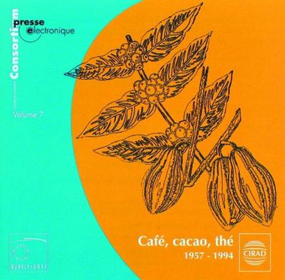 Café, cacao, thé - V 7 - 1957-1994