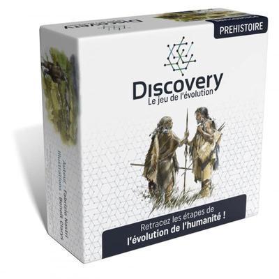 Discovery - Le jeu de l'évolution. Préhistoire - Édition 2019 - Retracez tous ensemble les grandes étapes de l'évolution de l'humanité. Jeu de 110 cartes
