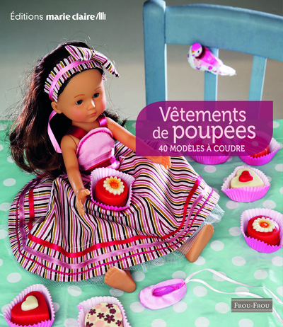 Vêtements de poupées - 40 modèles à coudre