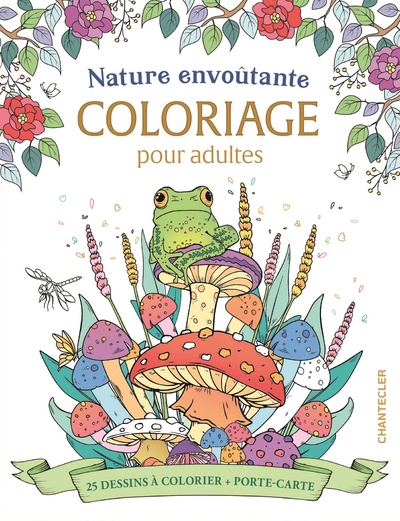 Nature envoûtante - Coloriage pour adultes (avec boîte porte-carte)