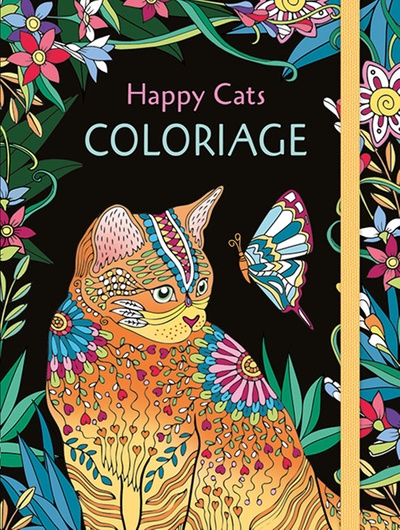 Happy Cats coloriage