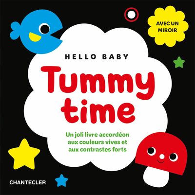 Hello Baby - Tummy Time (livre accordéon dans une boîte)