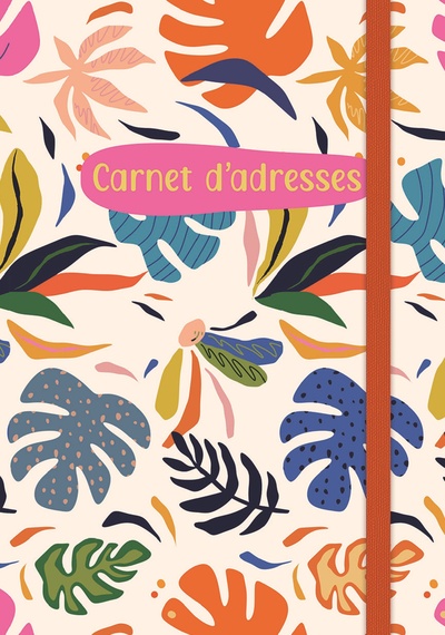 Carnet d'adresses (petit) - vibrant jungle