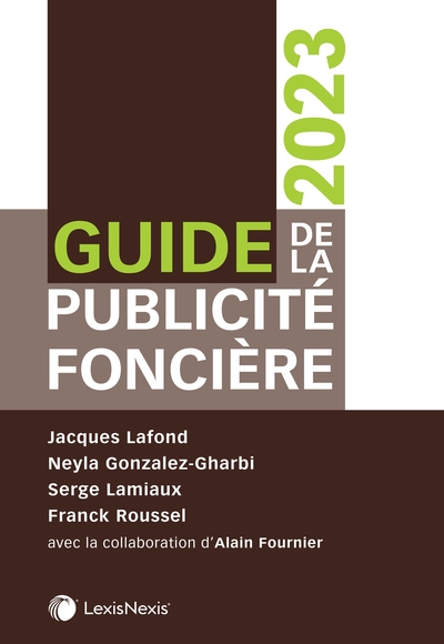 Guide de la publicité foncière 2023