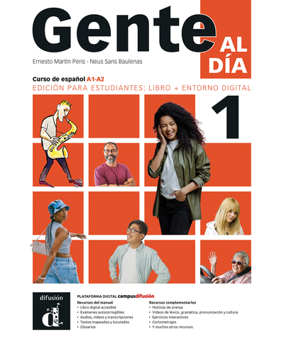 Gente al día 1 - Livre de l'élève hybride