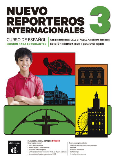 Nuevo Reporteros internacionales 3. Ed. hybride Livre de l'élève