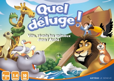 Quel déluge ! - Un jeu coopératif pour les 4-7 ans