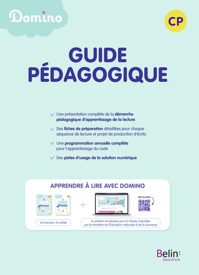 Domino - Guide pédagogique Lecture CP - Apprendre à lire avec Domino