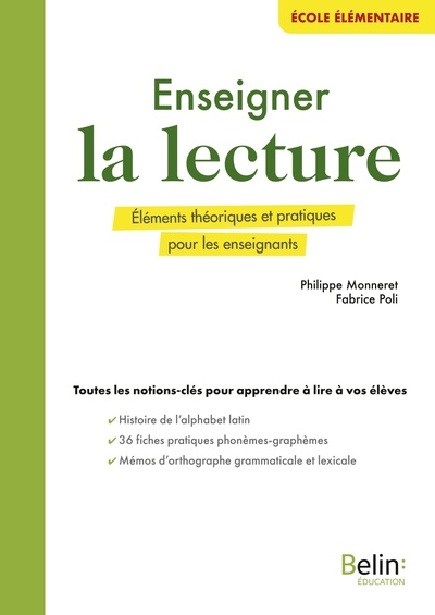 Enseigner la lecture - Éléments théoriques et pratiques pour les professeurs