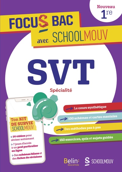 FOCUS BAC SVT Spécialité Première - Décroche ton Bac avec SchoolMouv !