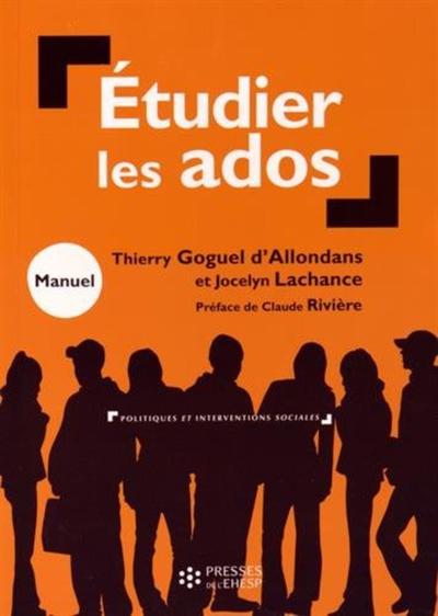 Étudier les ados - Manuel