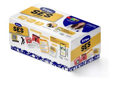 Kit'Bac SES Terminale - 350 cartes, 750 questions et un mois d'abonnement à l'appli La Boîte à Bac pour réviser tout le programme de SES en s'amusant