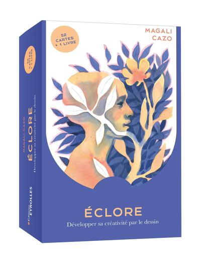 Eclore : développer sa créativité par le dessin - 52 cartes + un livre