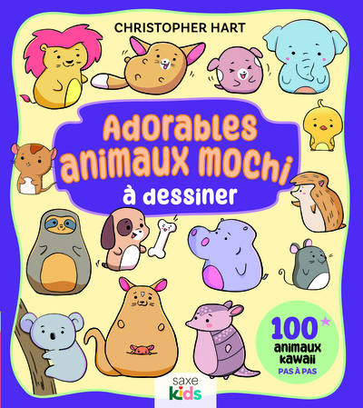 Adorables animaux mochi à dessiner