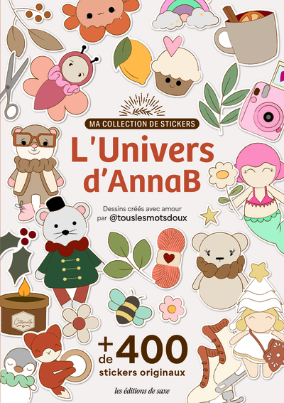 Ma collection de stickers : AnnaB & Tous les mots doux