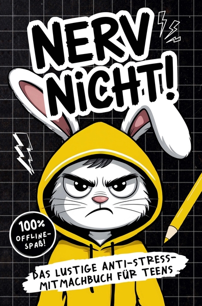 Nerv nicht! Teenager-Edition - Das lustige Anti-Stress-Mitmachbuch - 100% Offline-Spaß - Cooles Geschenk für genervte Teens
