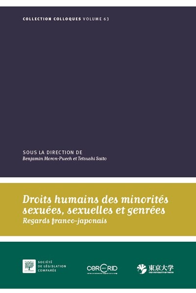 Droits humains des minorités sexuées, sexuelles et genrées - Regards franco-japonais