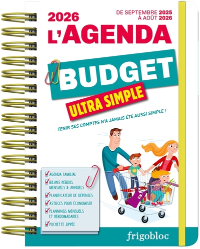 L'agenda 2026 ultra simple du budget ! (de sept. 2025 à août 2026)