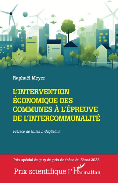 L'intervention économique des communes à l'épreuve de l'intercommunalité - Prix spécial du jury du prix de thèse du Sénat 2023