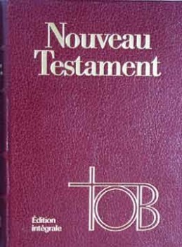 Nouveau Testament TOB - Edition intégrale, reliure cuir bordeaux sous coffret