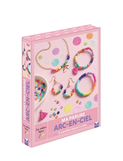 Ma parure arc-en-ciel - coffret avec accessoires