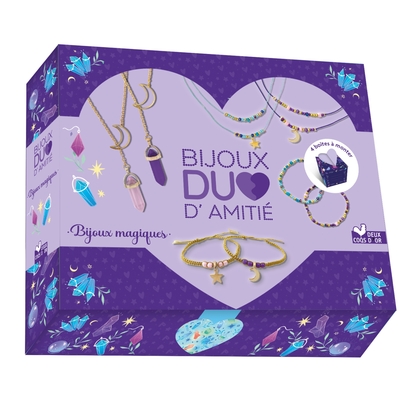 Bijoux duo d'amitié - Bijoux magiques - coffret avec accessoires